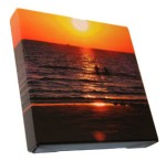 This is an example of a canvas print with a gallery wrap.  